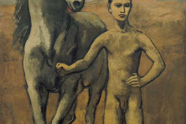 牵马的男孩 Boy Leading a Horse